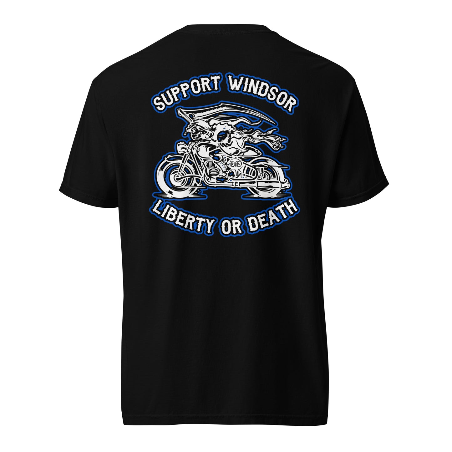Unisex garment-dyed heavyweight t-shirt