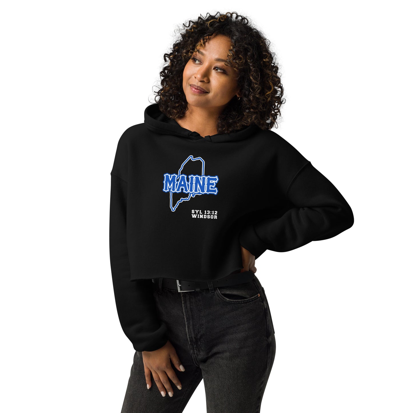 MAINE Women’s Crop Hoodie