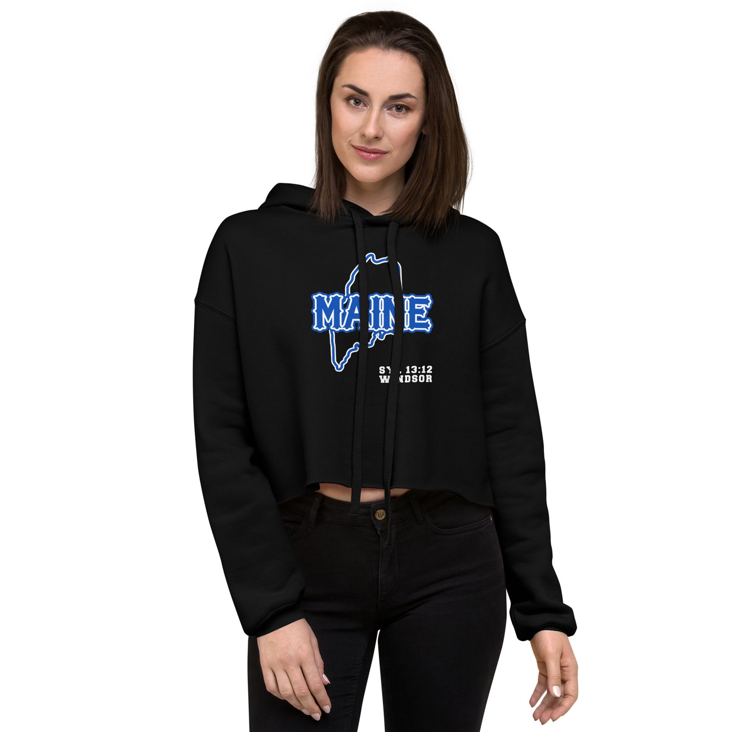 MAINE Women’s Crop Hoodie