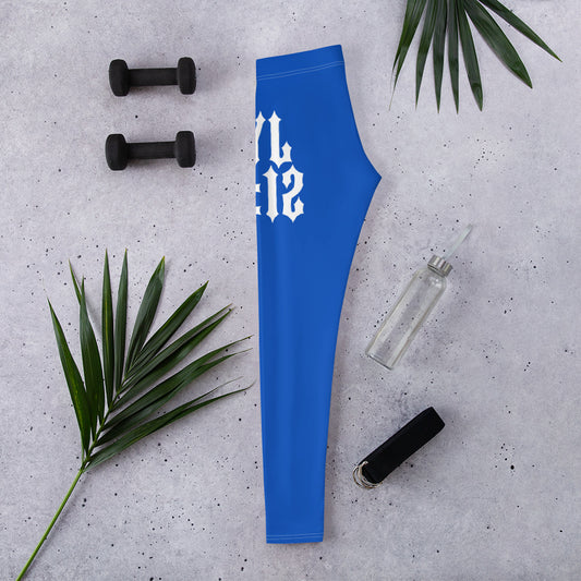 Blue&White Leggings