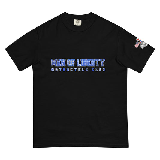 Unisex garment-dyed heavyweight t-shirt