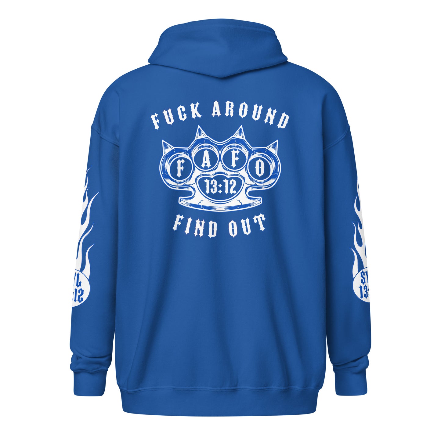FAFO heavy blend zip hoodie