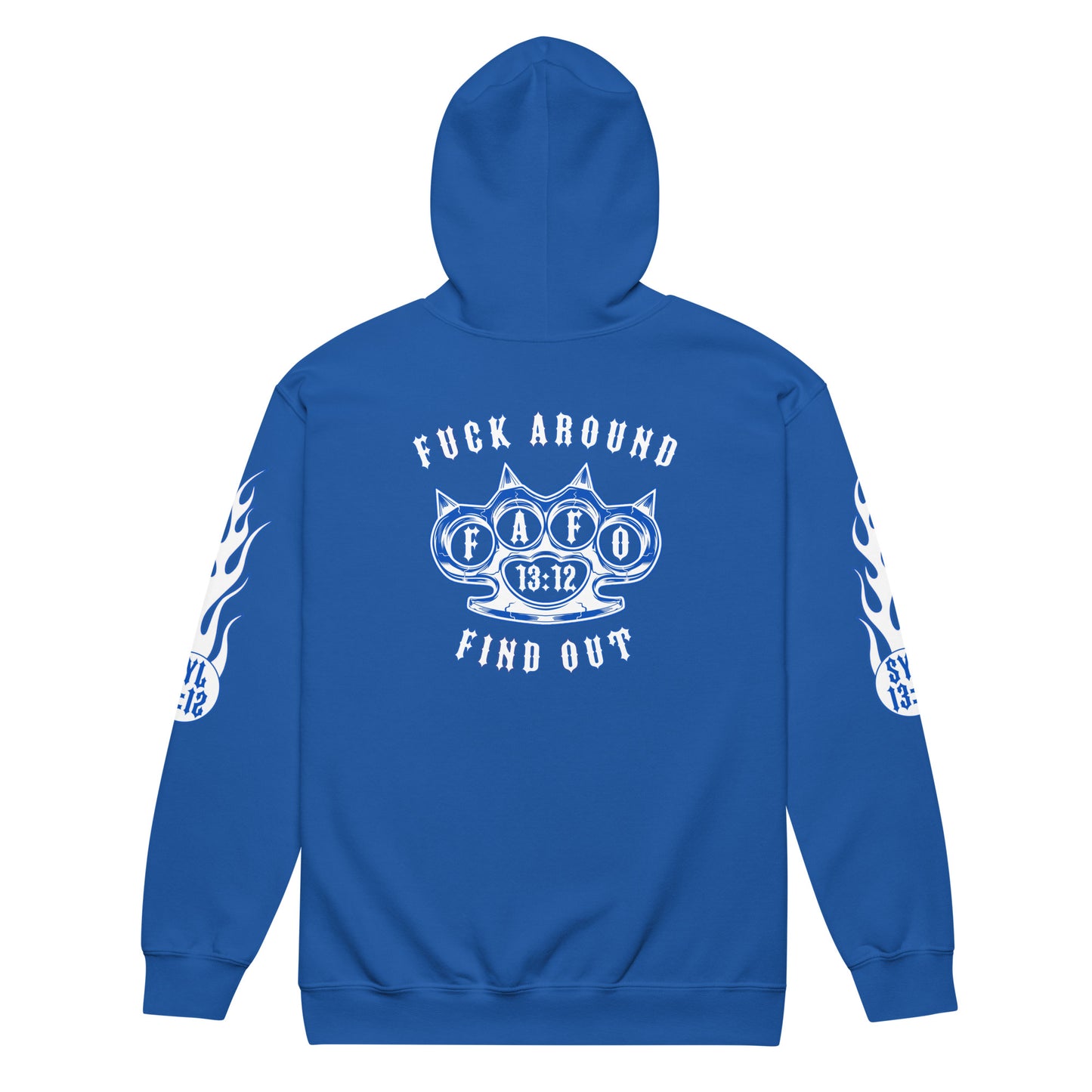 FAFO heavy blend zip hoodie
