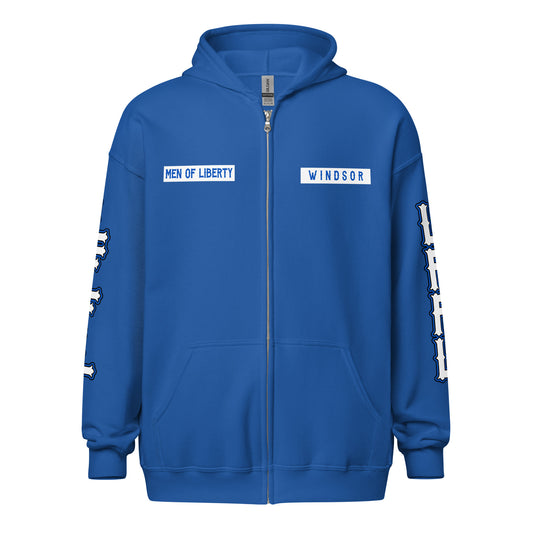Unisex heavy blend zip hoodie